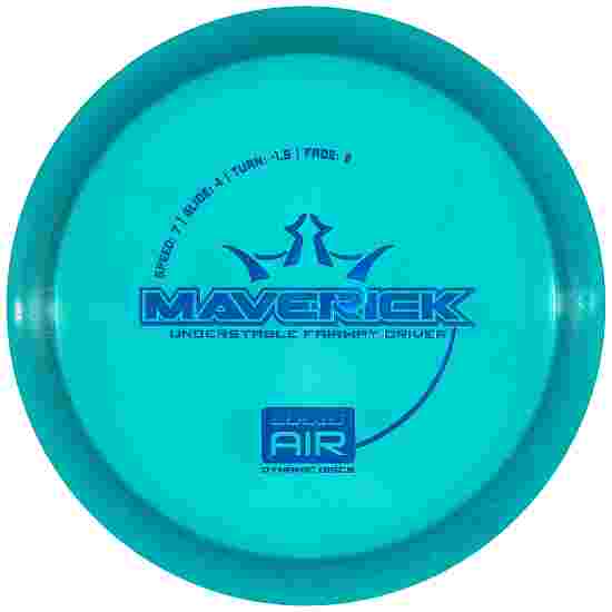 Dynamic Discs Maverick, Lucid Air, Fairway Driver, 7/4/-1,5/2 160-165 g, Turquoise-Metallic Blue 165 g