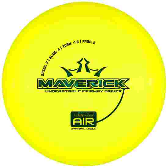 Dynamic Discs Maverick, Lucid Air, Fairway Driver, 7/4/-1,5/2 160-165 g, Yellow-Metallic Green 160 g