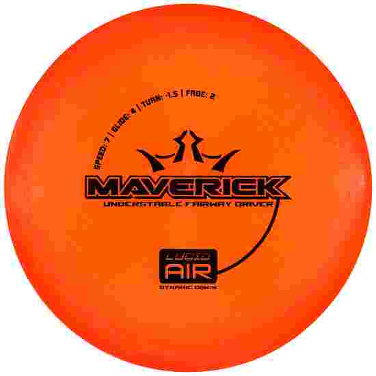 Dynamic Discs Maverick, Lucid Air, Fairway Driver, 7/4/-1,5/2 Orange-Black 165 g