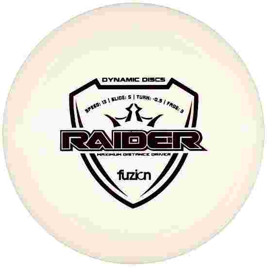 Dynamic Discs Raider, Fuzion, Distance Driver, 13/5/-0,5/3 White-Metallic Red 171 g