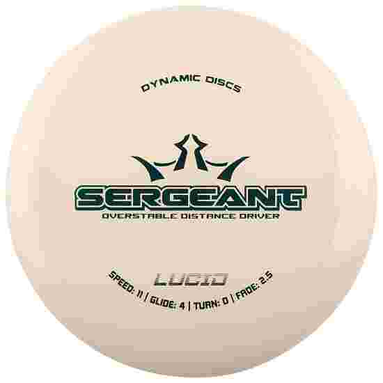 Dynamic Discs Seargeant, Lucid, Distance Driver, 11/4/0/2.5 173 g, white