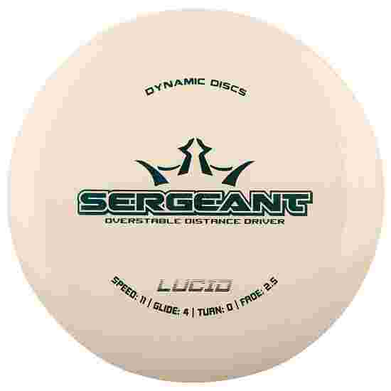 Dynamic Discs Seargeant, Lucid, Distance Driver, 11/4/0/2.5 174 g, white