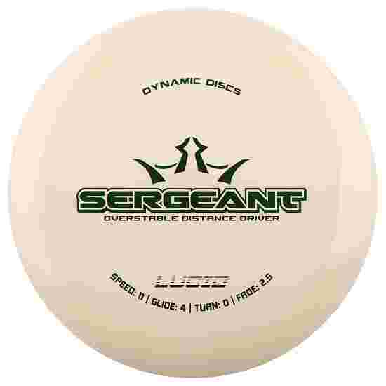 Dynamic Discs Seargeant, Lucid, Distance Driver, 11/4/0/2.5 169 g, white