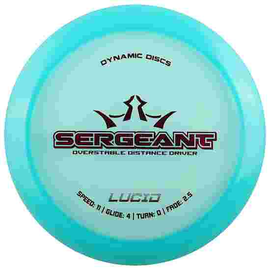 Dynamic Discs Seargeant, Lucid, Distance Driver, 11/4/0/2.5 168 g, Turquoise