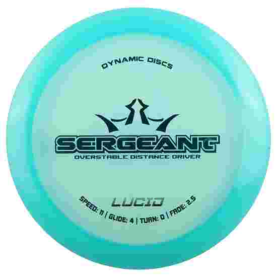 Dynamic Discs Seargeant, Lucid, Distance Driver, 11/4/0/2.5 171 g, Turquoise