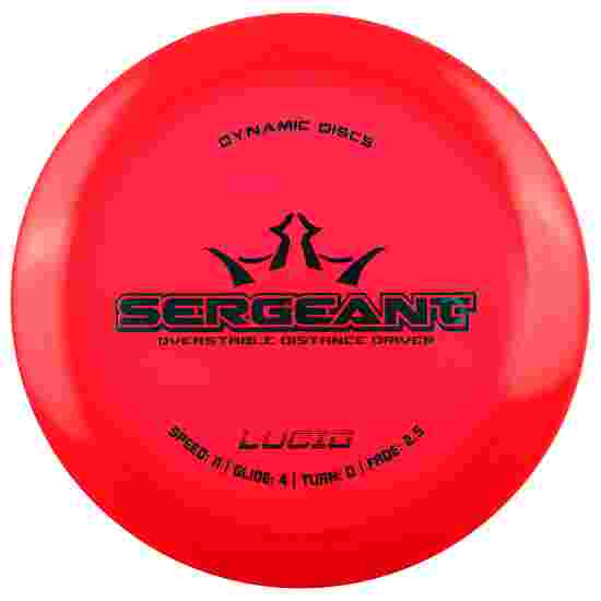 Dynamic Discs Seargeant, Lucid, Distance Driver, 11/4/0/2.5 173 g, Red