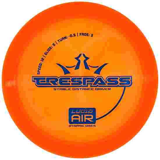 Dynamic Discs Trespass, Lucid Air, Distance Driver, 12/5/-0,5/3 150-155 g, Orange-Metallic Blue 153 g