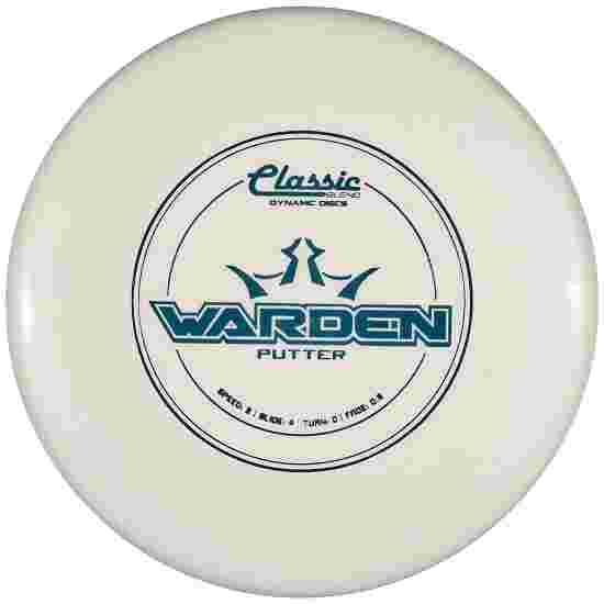 Dynamic Discs Warden, Classic Blend, Putter, 2/4/0/0,5 White-Metallic Light Blue 174 g