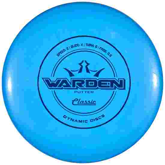 Dynamic Discs Warden, Classic, Putter, 2/4/0/0,5 170-175 g, Blue-Metallic Blue 173 g