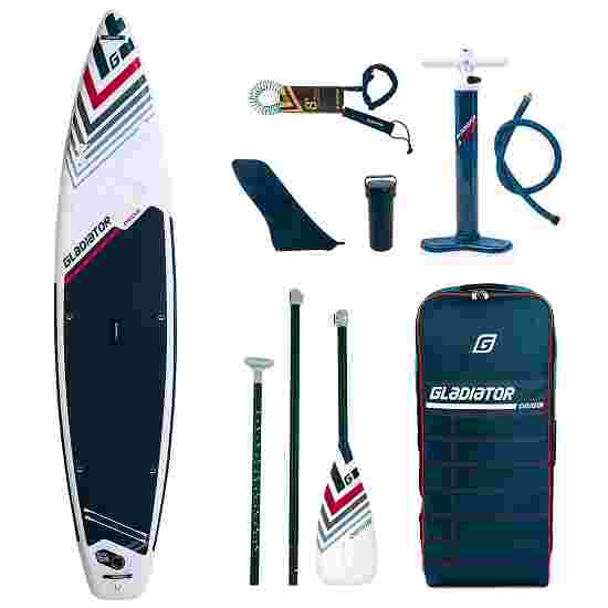 Gladiator Stand Up Paddling Board Set &quot;Origin White-Edition&quot; 12'6T  Touring Board