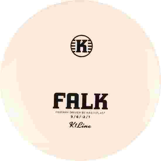 Kastaplast Falk, K1 Line, 9/6/-2/1 170-175 g, 170 g, Weiß-Schwarz