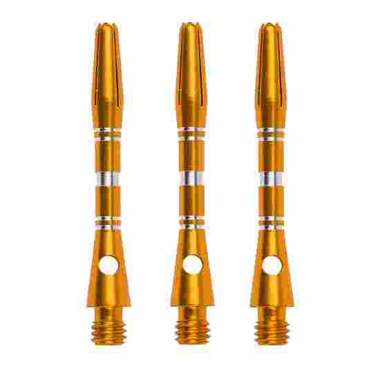 Kings Dart Alu-Schaft mit Zier-Ringen Short = 35 mm, Gold