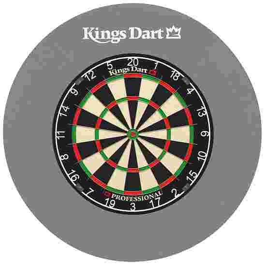 Kings Dart Dart-Set &quot;Profi&quot; Professional HD (Zahlenring Kunststoff), Grau