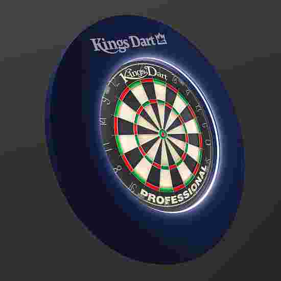 Kings Dart Dart-Set &quot;Vision LED&quot; mit Dartscheibe Professional Professional, Blau