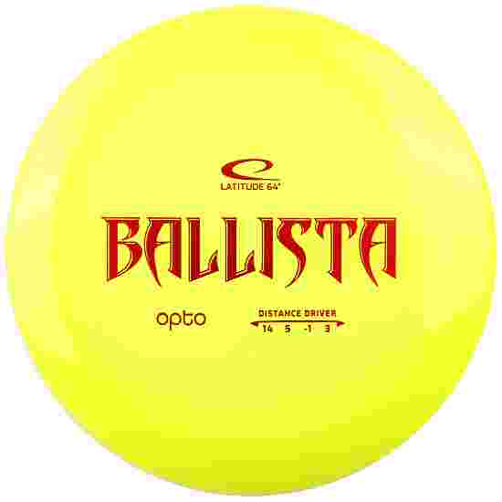 Latitude 64° Ballista, Opto, Distance Driver, 14/5/-1/3 167 g, Yellow