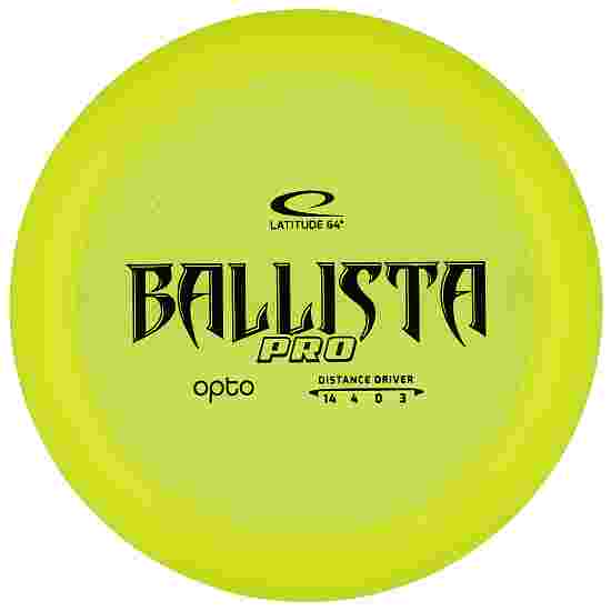 Latitude 64° Ballista Pro, Opto, Distance Driver, 14/4/0/3 Yellow-Black 172 g