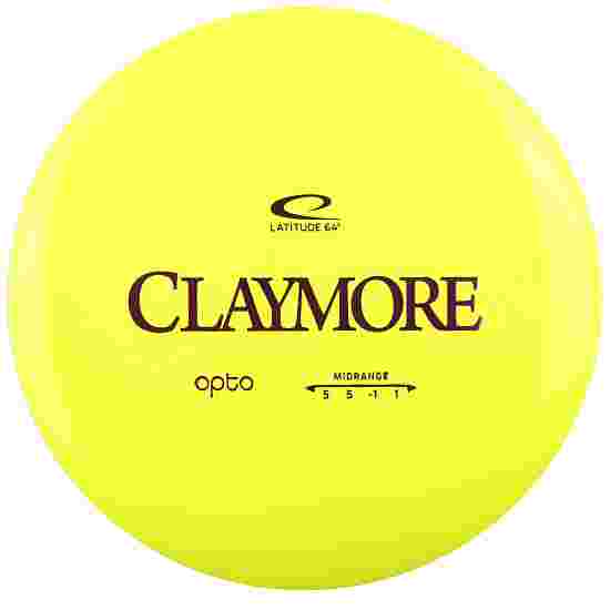 Latitude 64° Claymore, Opto, Midrange, 5/5/-1/1 177 g, Yellow