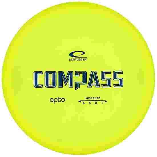 Latitude 64° Compass, Opto, Midrange Driver, 5/5/0/1 Yellow-Metallic Blue 169 g