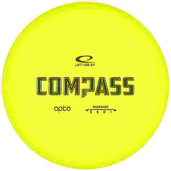 Latitude 64° Compass, Opto, Midrange Driver, 5/5/0/1 Yellow-Silver 172 g