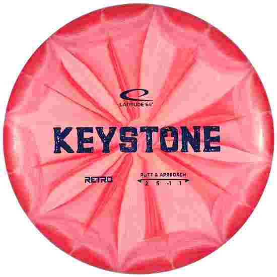 Latitude 64° Keystone, Retro, Burst, Putter, 2/5/-1/1 Red/White-Metallic Blue 175 g