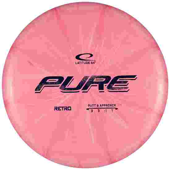 Latitude 64° Pure, Retro, Burst, Putter, 3/3/-1/1 Red/White-Metallic Blue 174 g
