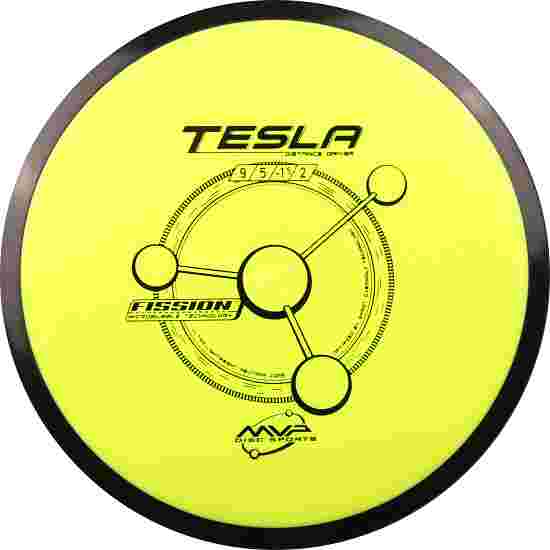 MVP Disc Sports Tesla, Fission, Distance Driver, 9/5/-1.5/2 170 g, Neon-Yellow