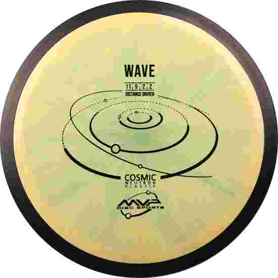 MVP Disc Sports Wave, Cosmic Neutron, Distance Driver, 11/5/-2/2 166 g, Sunrise