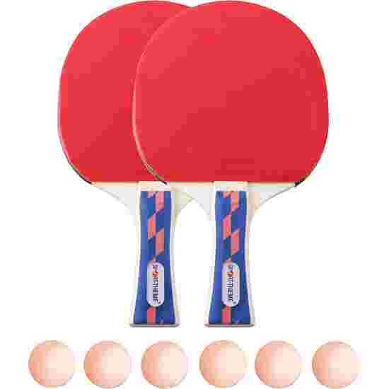 Sport-Thieme Tischtennisschläger-Set &quot;Champion&quot; 6x Orange