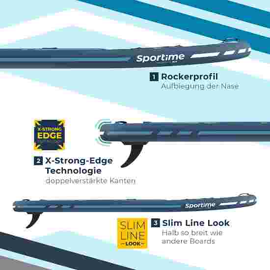 Sportime Stand up Paddling Board &quot;Seegleiter Carbon-Set&quot; 10'8 Allround Board