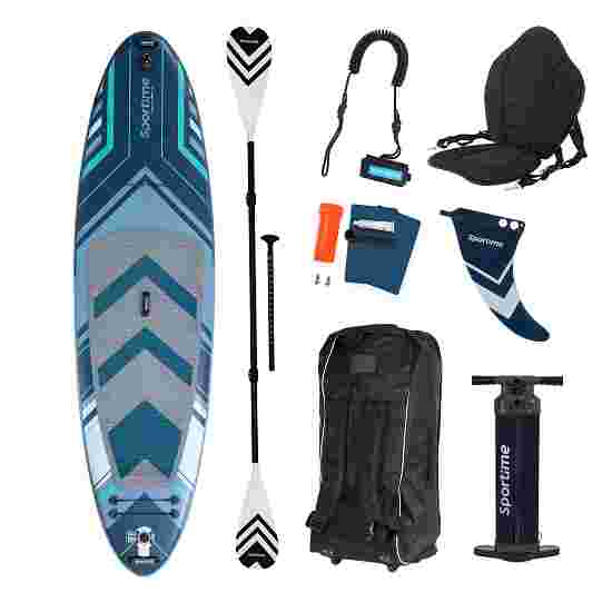 Sportime Stand Up Paddling Board &quot;Seegleiter Pro Kajak-/Hybrid-Set&quot; 10'8 Allround Board