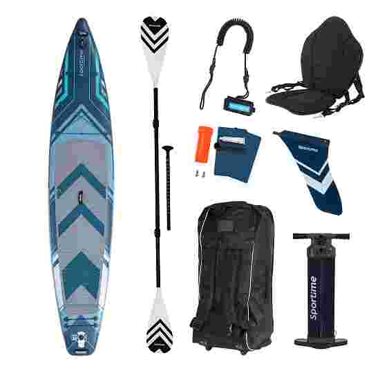 Sportime Stand Up Paddling Board &quot;Seegleiter Pro Kajak-/Hybrid-Set&quot; 12'6 S Touring Board