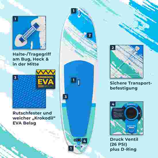 Sportime Stand up Paddling Board &quot;Seegleiter Pro-Set&quot; 10'8 Allround Board