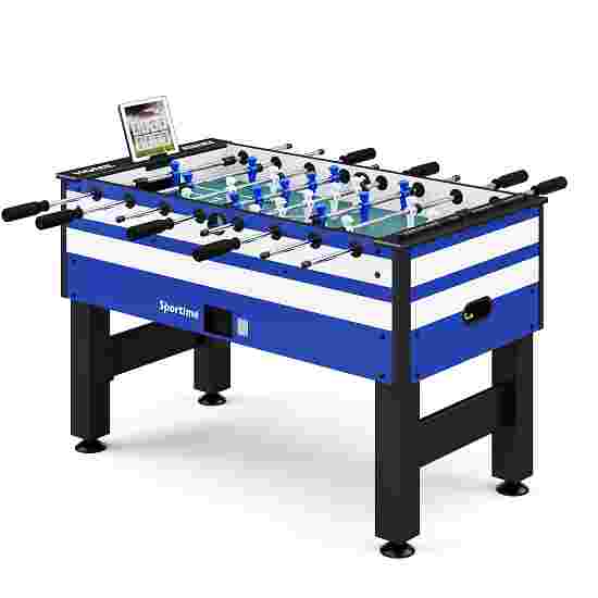 Sportime® Tischkicker &quot;Connect &amp; Play&quot; Vereins-Edition Blau-Weiß