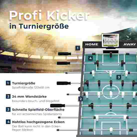 Sportime® Tischkicker &quot;Connect &amp; Play&quot; Vereins-Edition Gelb-Schwarz