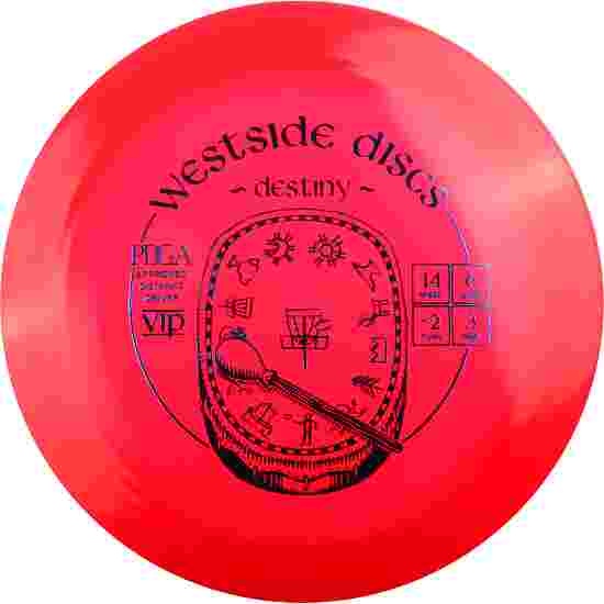 Westside Discs Distance Driver, VIP Destiny, 14/6/-2/3 173 g, Red