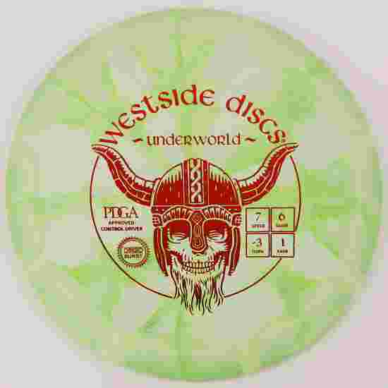 Westside Discs Fairway Driver, Origio Burst Underworld, 7/6/-3/1 176 g, Green-White
