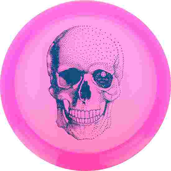Westside Discs Fairway Driver Vip-X Stag, Happy Skull, 8/6/-1/2 168 g, Pink