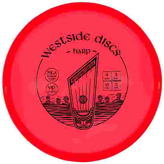 Westside Discs Harp, VIP, Putter, 4/3/0/3 Red-Black 174 g