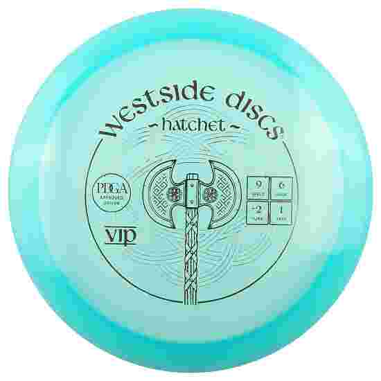 Westside Discs Hatchet, VIP, Fairway Driver, 9/6/-2/1 171 g, Blue