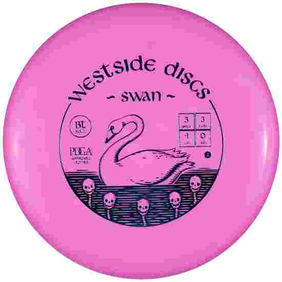 Westside Discs Swan 2, BT Soft, Putter, 3/3/-1/0 Pink-Metallic Turquoise 173 g