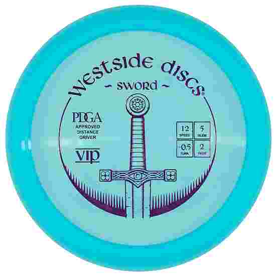 Westside Discs Sword, VIP, Distance Driver, 12/5/-0,5/2 Turquoise-Metallic Pink 171 g