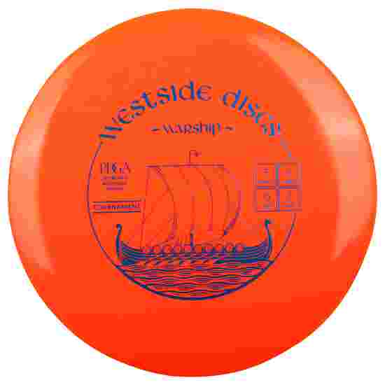 Westside Discs Warship, Tournament, Midrange, 5/6/0/1 172 g, Orange