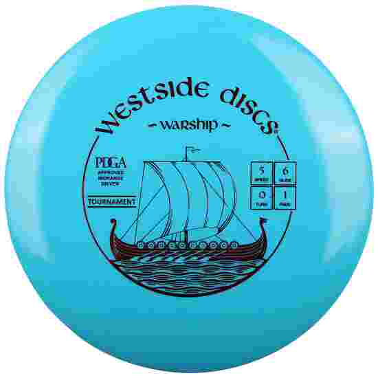Westside Discs Warship, Tournament, Midrange, 5/6/0/1 174 g, Blue