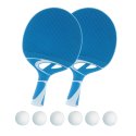 Cornilleau Tischtennisschläger-Outdoor Set "Tacteo 30" 6x Weiß, Edition 2022
