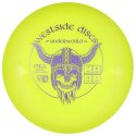 Westside Discs Underworld, VIP, Fairway Driver, 7/6/-3/1 Glitter Yellow-Metallic Lavender 171 g