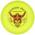 Westside Discs Underworld, VIP, Fairway Driver, 7/6/-3/1 Glitter Yellow-Metallic Pink 172 g
