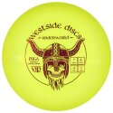 Westside Discs Underworld, VIP, Fairway Driver, 7/6/-3/1 Glitter Yellow-Metallic Pink 173 g
