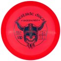 Westside Discs Underworld, VIP, Fairway Driver, 7/6/-3/1 Glitter Red-Metallic Turquoise 173 g