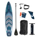 Sportime Stand Up Paddling Board "Seegleiter Pro Full-Carbon-Set" 11'2 Touring Board