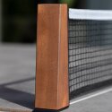 Cornilleau Tischtennisplatte Outdoor "Lifestyle" mit Stoffnetz White Frame, Lightgreystone, ohne Linie